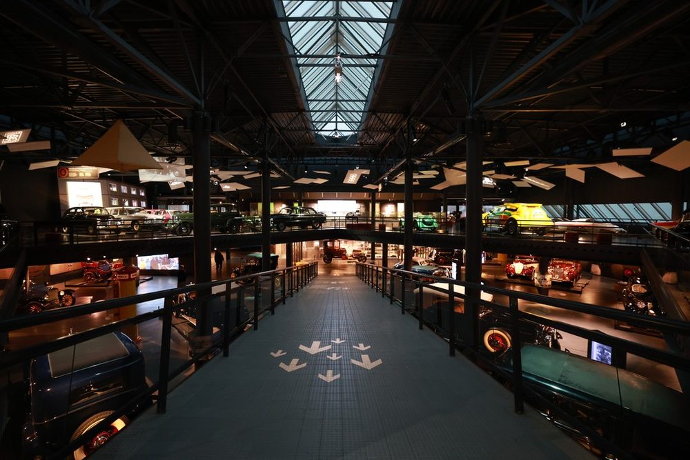 Inside Riga Motor Museum